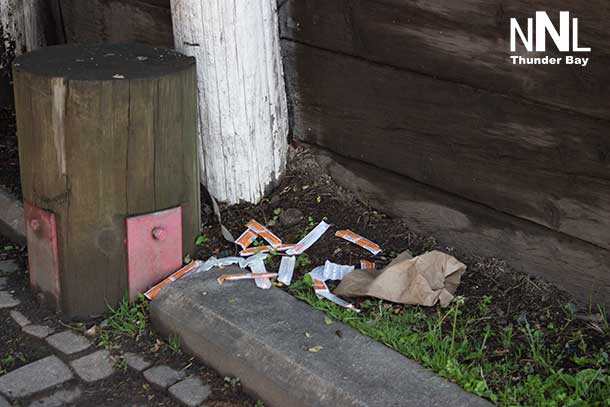 Packing syringes in smaller numbers than twenty to a bag is a way to save money and make downtown safer