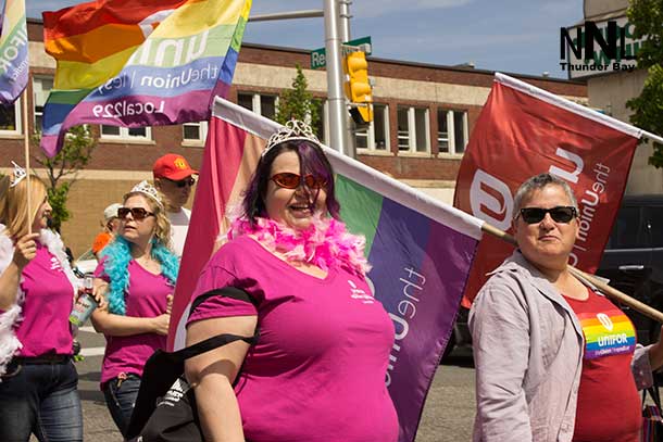 Thunder Pride Parade brought out smiles and cheers as people shared their acceptance