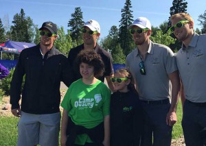 Campers Iasbella and Angelina get their time in the spotlight with the Staal Brothers