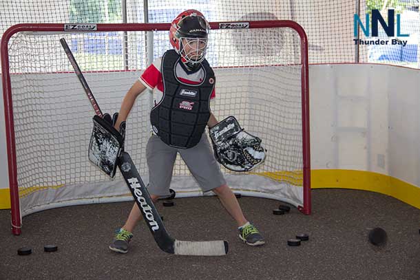 Hockey in Thunder Bay at the Staal Foundation Open