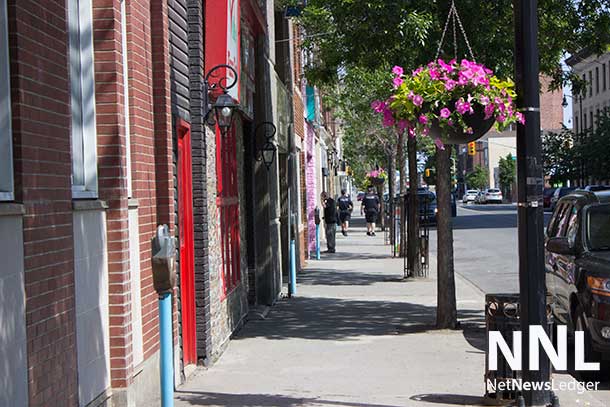 Thunder Bay Police Service walking patrols during the day help reinforce a sense of safety in the downtown
