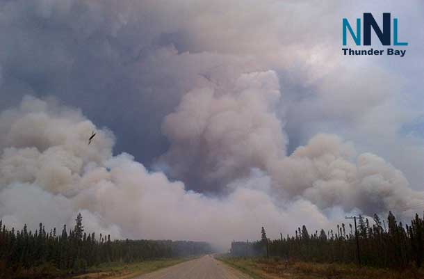 Montreal Lake Fire in Saskatchewan