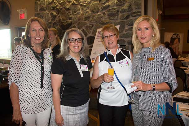 Irene Lozlowski, Laura Craig, Terri Macsemchuck and Kim Ulmer at RBC Womens Executive Day 