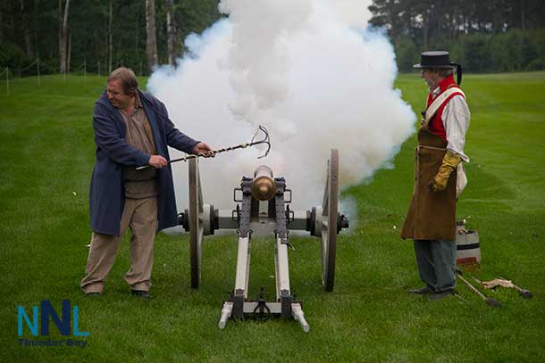 The Staal Foundation Open started with a loud Thunder Bay welcome with the cannon from Fort William Historical Park