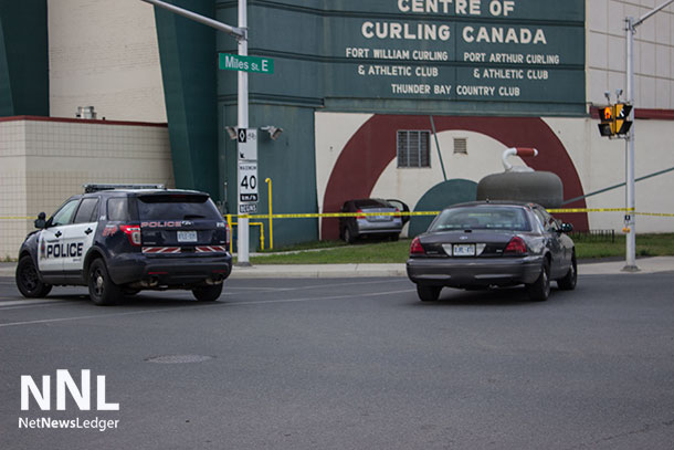 Fort William Gardens vehicle crashed through wall