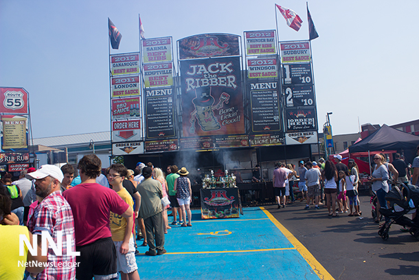 Ribfest brought the best of causes together - food, beverages and good times all under a great summer sky