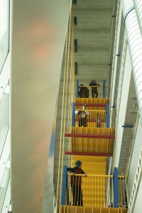 Climbing higher to achieve more - members of the Vale Community Council enjoy a great day at Lakehead University.