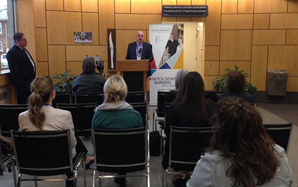 Thunder Bay Mayor Keith Hobbs proclaims BDB Small Business Week at City Hall