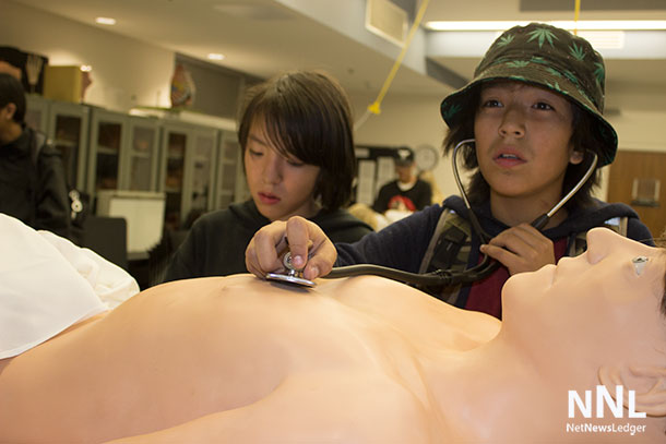 The Northern Ontario School of Medicine offered innovative and interactive displays