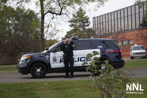 Thunder Bay Police video-taping rally