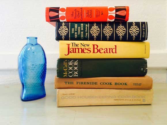 Julia Child, Craig Claiborne and James Beard were among Hazelton’s recommended cookbook authors. Credit: Copyright 2015 Emily Contois