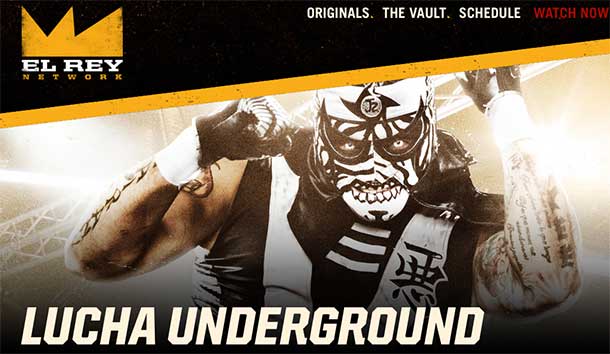 Lucha Underground features high flying action including Vampiro from Thunder Bay