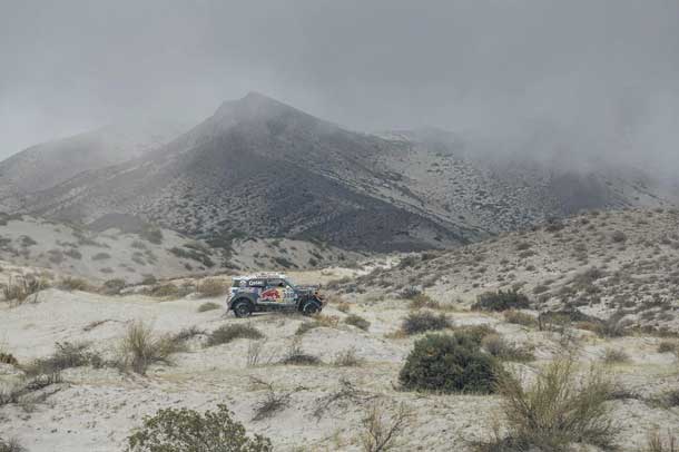 Action is heating up in the Dakar Rally