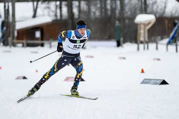 Galvin Shields Leading the pack