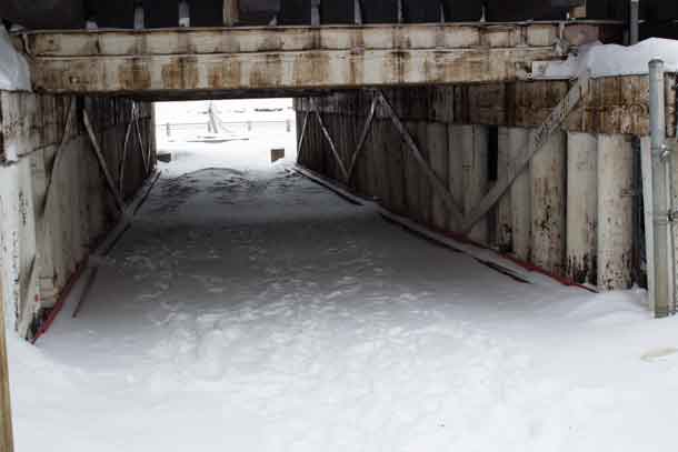 Kam River Park Walkway