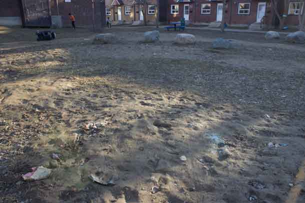 Some of the needs in Limbrick will take special effort from Thunder Bay Housing. A bike play area in the neighbourhood has turned into what neighbours call "The Mud Park"