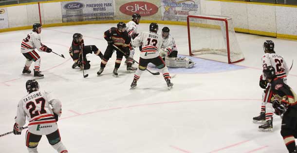 Soo Thunderbirds Top Fort Frances Lakers