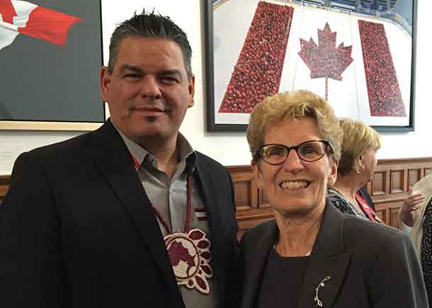 Premier Wynne and Ontario Regional Chief Day