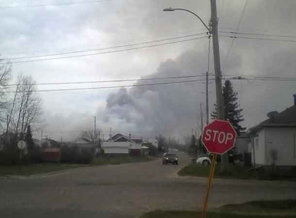 Geraldton Fire - photo by M. Wenjack