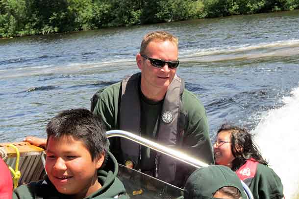 Warrant Officer Ron Wen thinks Fort Hope Junior Canadian Rangers are 