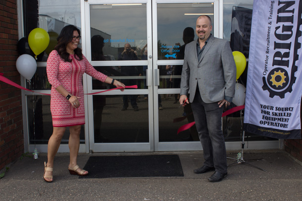 Celebration at Origin as the company opens its new training facility in Thunder Bay