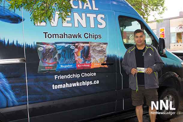 Albert Lea of Tomahawk Chips