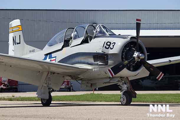 US Navy Trainer in Brandon - Photo by Skylar Perreault