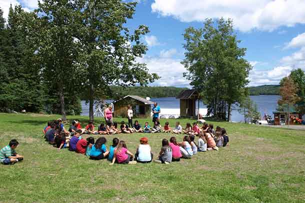 Wabun Junior Youth, from the ages of eight to 12, came together in group sessions for learning and fun during the 10th Annual Wabun Youth Gathering held from July 11 to 22. 