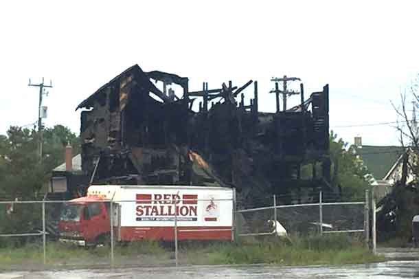 Thunder Bay Fire Rescue on Scene