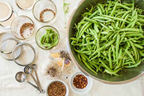 Mise en place for a pickle recipe. Credit: Copyright 2016 Lynne Curry