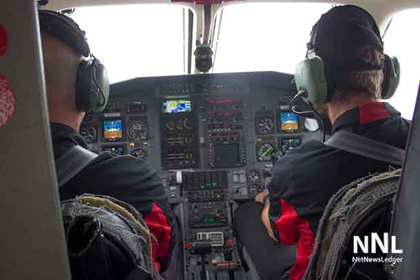 Flight deck of the North Star Air Pilatus PC 12