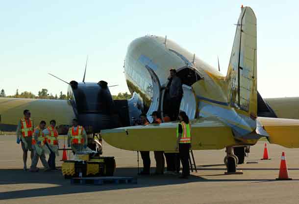 North Star Air Basler BT 67 at Peterborough Airport