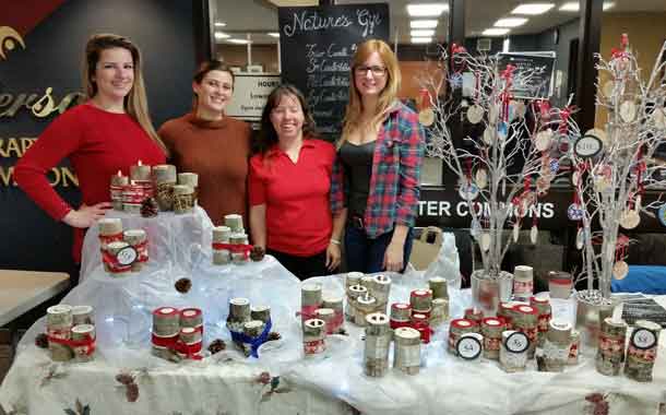 First-year business students are hosting the Enterprise Challenge Market Days this week as part of their marketing class and in support of the Emergency Student Food Bank. 