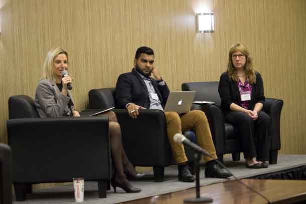 Panelists share their experiences at the Northwestern Ontario Immigration Forum