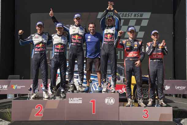 Topping the podium in Australia - Mikkelsen goes out on top