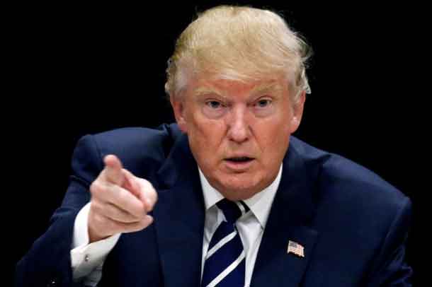 FILE PHOTO: U.S. Republican presidential nominee Donald Trump appears at a campaign roundtable event in Manchester, New Hampshire, U.S., October 28, 2016. REUTERS/Carlo Allegri/File Photo