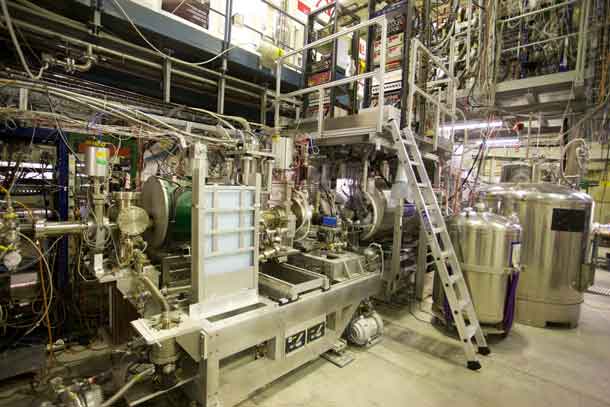 Research laboratory at CERN is shown. CREDIT: Professor Niels Madsen