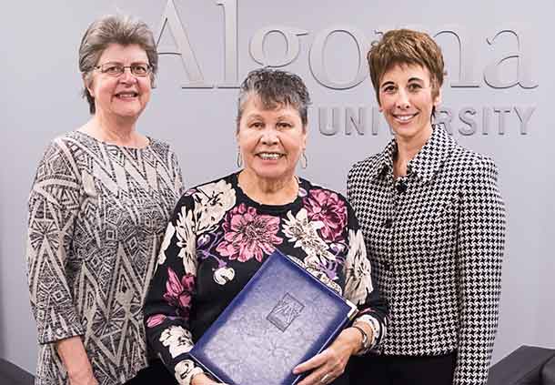cting President and Vice Chancellor, Dr. Celia Ross, and Chancellor, Shirley Horn, and Board of Governors Chair, Asima Vezina.
