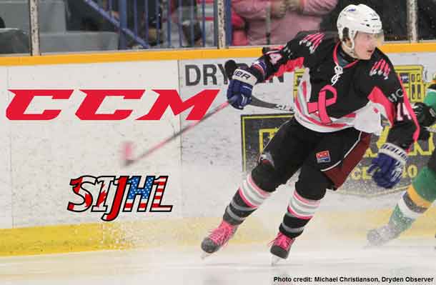 Eric Stout of the Dryden GM Ice Dogs is the 2016-2017 Rookie of the Year