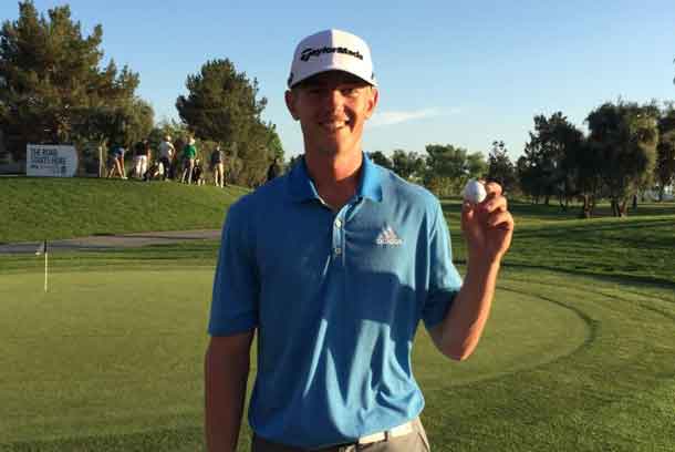 Jake Knapp cruised to a win at Q-School earning him a spot on the PGA TOUR Canada tour. Photo by Brian Decker