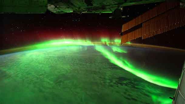 Northern Lights from the International Space Station - Image ESA