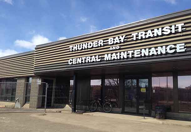 Thunder Bay Transit Office on Fort William Road