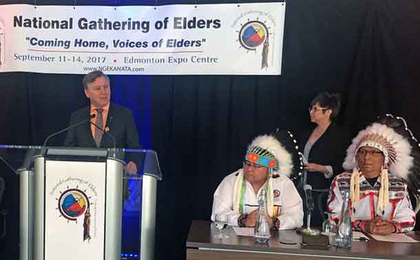 National Gathering of Elders supported by Alberta Government