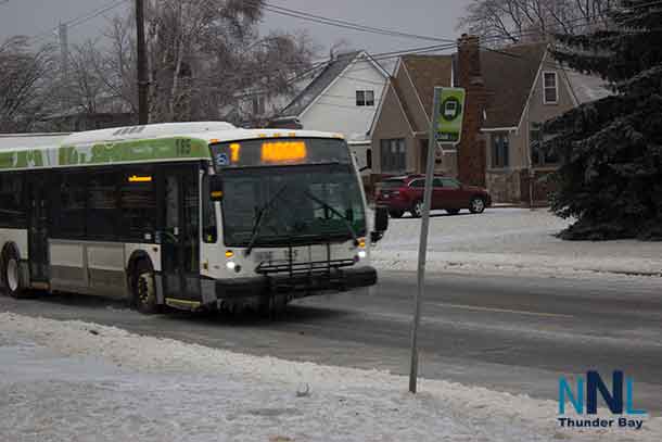 Thunder Bay Transit is operating. However you can expect some delays.