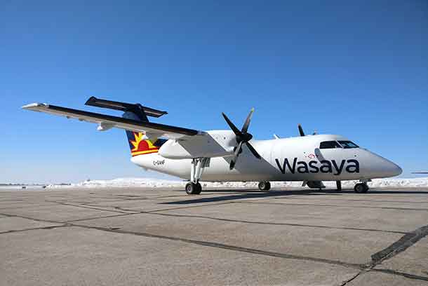 Wasaya announced an exciting addition to their fleet, the World's first Dash 8-100 Package Freighter