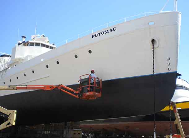 white house yacht