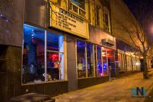 The Apollo on Red River Road at Night