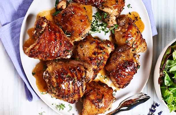 Chicken with Honey and Lavender