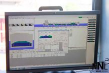 Computer Screen showing Grain Load on Algoma Equinox