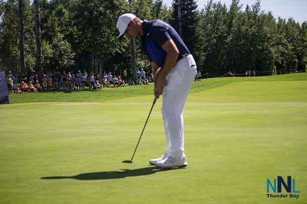 Camarillo, California’s Johnny Ruiz shot a final round 5-under 67 on Sunday at Whitewater Golf Club to come from behind and win the Staal Foundation Open presented by Tbaytel for his first Mackenzie Tour – PGA TOUR Canada win.